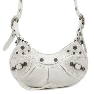 Balenciaga Shoulder Bag Le Cagole XS White
